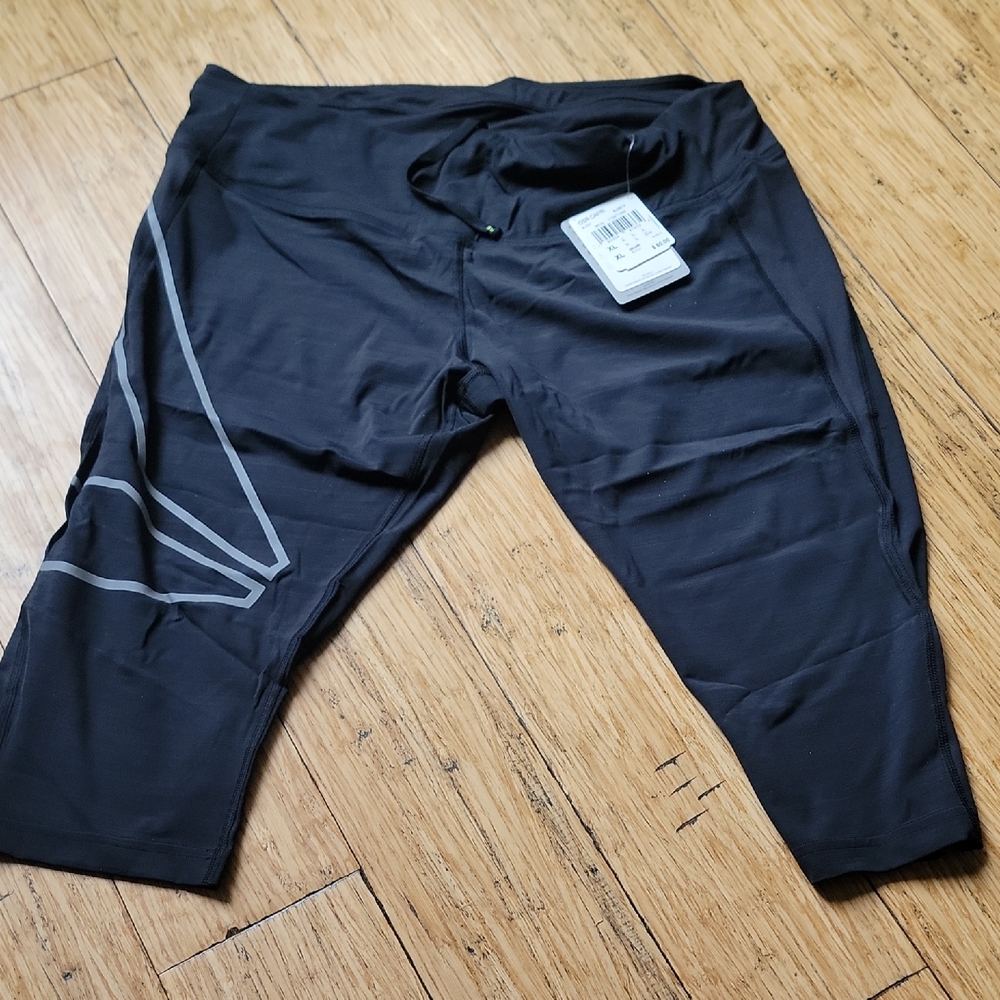 Black Athletic Men's Shorts